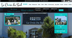 Desktop Screenshot of hotel-croixdusud.com